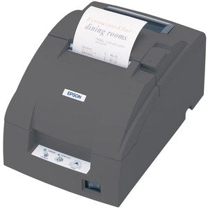 طابعة نقاطية سطح المكتب Epson TM-U220B - أحادية اللون - طباعة الإيصالات - 6 أحرف في الثانية أحادية اللون - عرض الملصق 76 مم