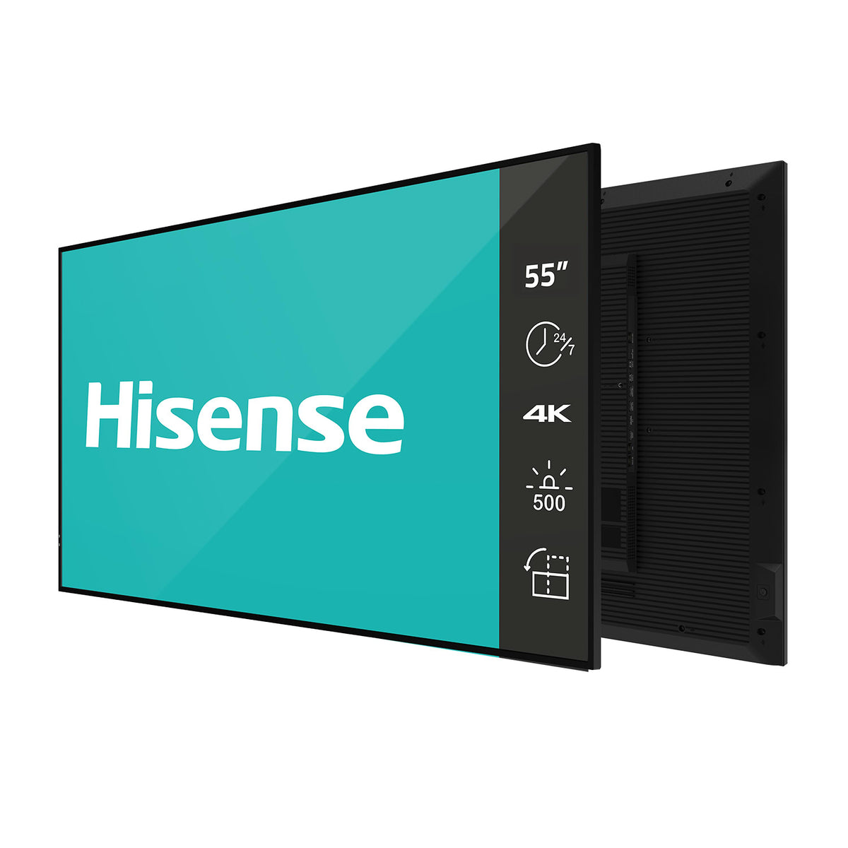 Hisense 55DM66D 55 UHD Digital Signage 500NIT 24 X 7 Box Damaged Unit