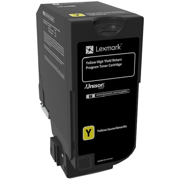 LEXMARK CS725 YELLOW HIGH YIELD RETURN PROGRAM TONER CARTRIDGE 12K