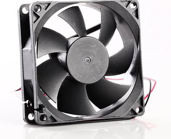 80mm TFX Silent Case Fan - Fan only no Screw for Aywun SQ05 TFX PSU 1500rpm. Mini 2Pin Connector.