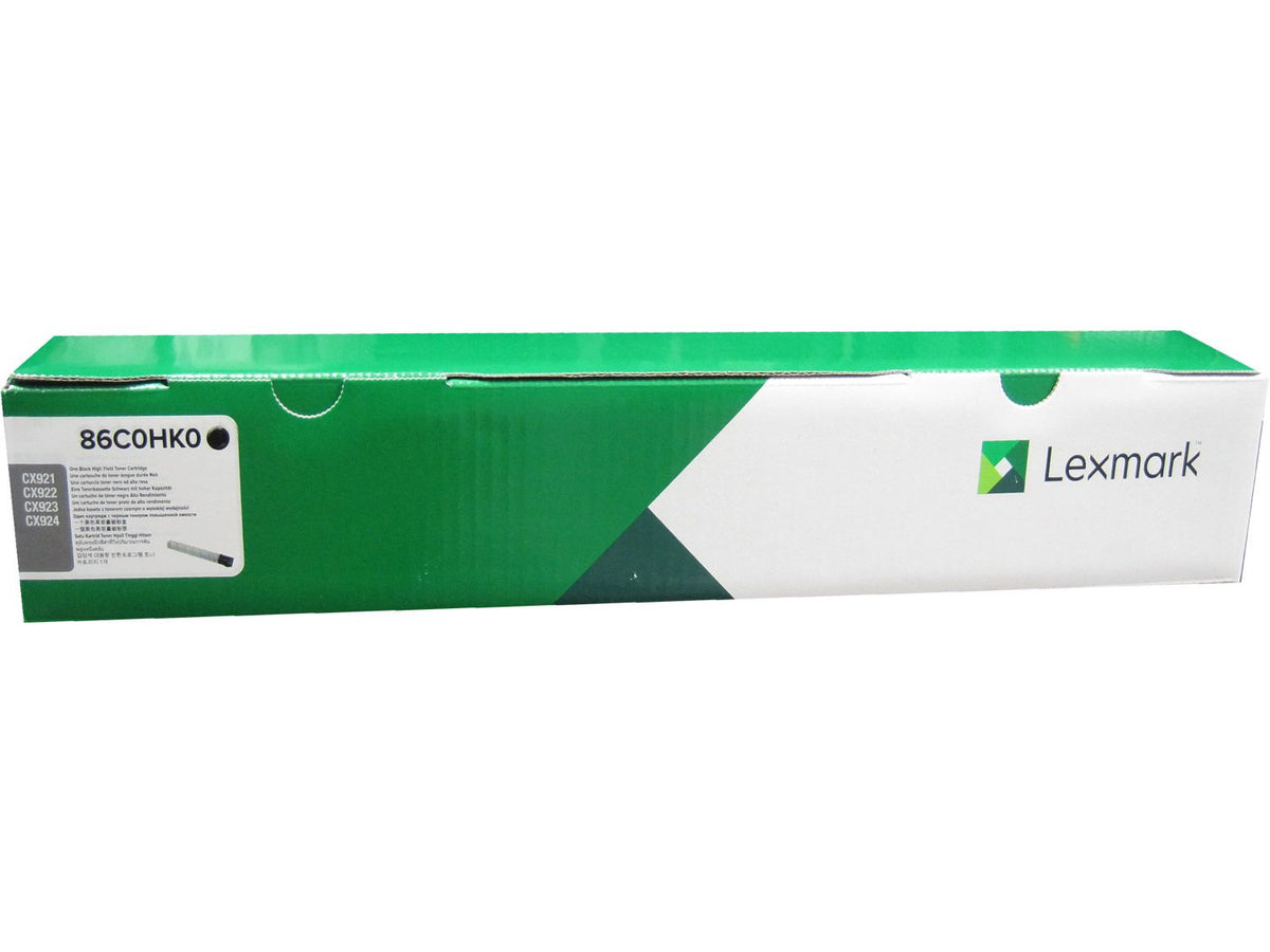 Lexmark 86C0HK0 Black High Yield Toner Cartridge 34K For CX92X