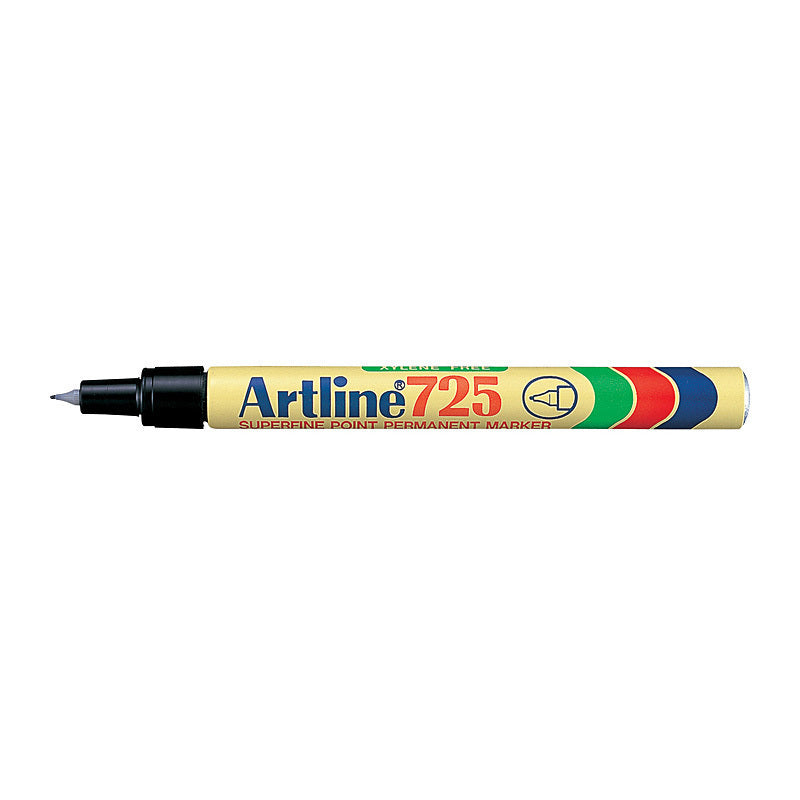 Artline 725 彼尔姆 Mrkr Blk Bx12