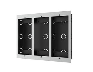 THREE-MODULE IN-WALL MOUNTING BOX FOR MD06 MD12