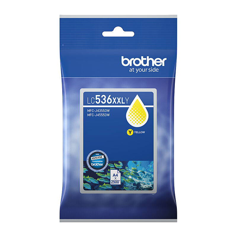 Brother LC-536XXLY Yellow Ink