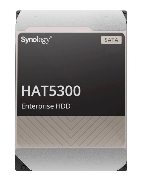 Synology Enterprise Storage HDD 12TB, Internal, 3.5' SATA , HAT5300, 5-year warranty, reliable hard drives for Synology systems