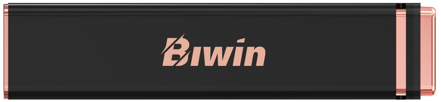 BIWIN PD2000-1TBB Black USB3.2 Gen2x2 up to 2050MB/s & 1850MB/s case pack20/80