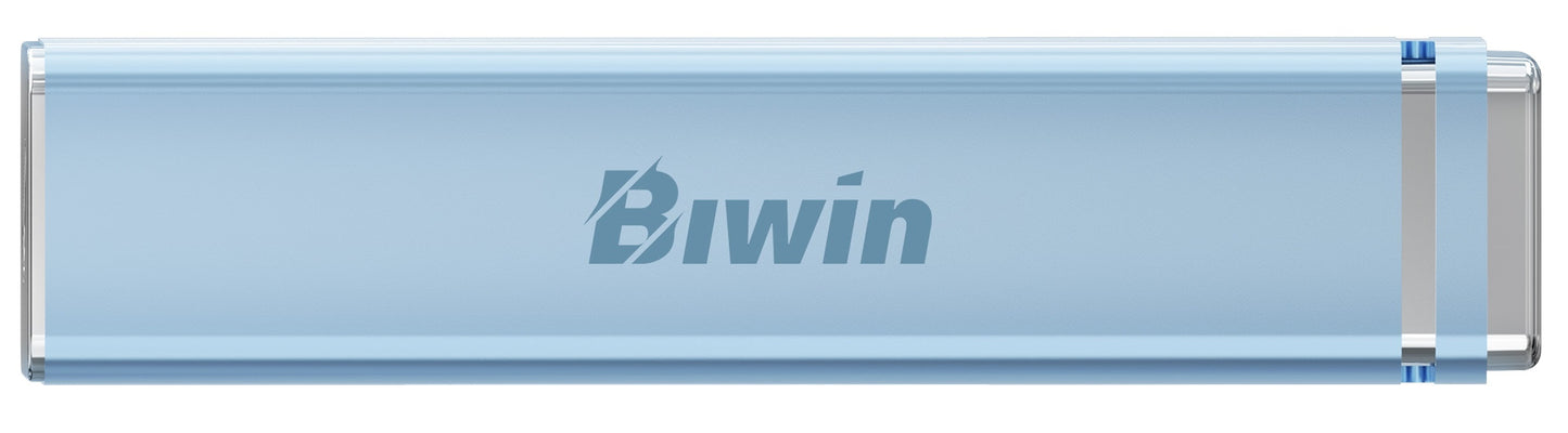 BIWIN PD2000-1TBBL Blue USB3.2 Gen2x2 up to 2050MB/s & 1850MB/s case pack20/80
