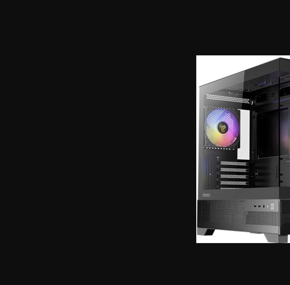 ANTEC CX500M ARGB Left side Tempered Glass panel