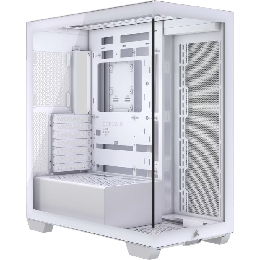 Corsair 3500X Mid-Tower PC Case, White – 506×240×460mm, ATX/E-ATX, 425mm GPU, 170mm CPU, 360 rad side/top, TG panel, USB-C, 7+4 slots, 2 yr wty
