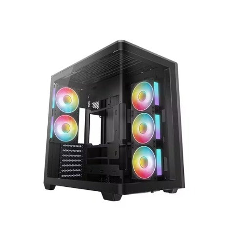 DeepCool CG590U 5F Sleek Showcase (one-piece curved glass) ATX Case,5 x