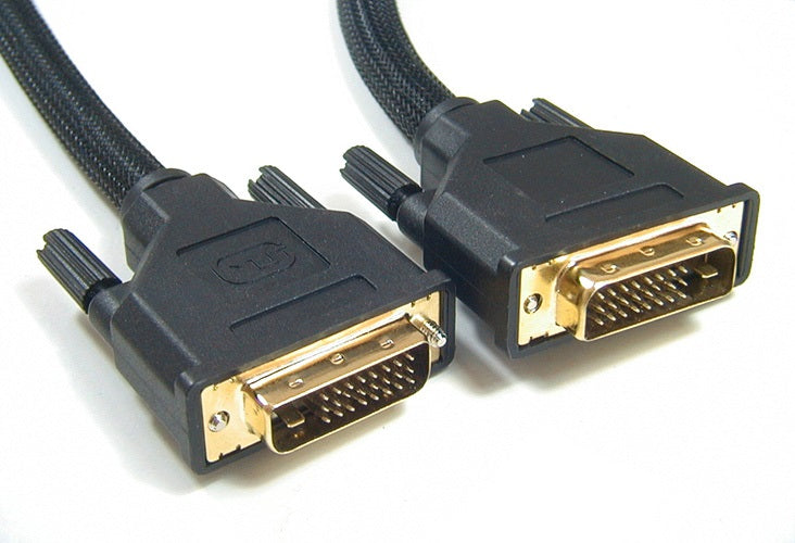 Astrotek DVI-D Cable 5m - 24+1 pins Male to Male Dual Link 30AWG OD8.6mm Gold