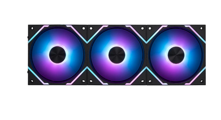 MSI MPG EZ120 ARGB- 3B Fan, 3 x MPG EZ120 ARGB fans, 7-pin JAF / 4-pin PWM & 3-pin ARGB, 0~1900 RPM ±10%, 73.82 CFM