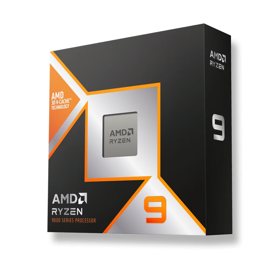 AMD Ryzen 9 9900X3D, 12Cores/24Threads, 120 watts, Max Freq 5.5Ghz, 140MB Cache, WOF, Radeon™ Graphics
