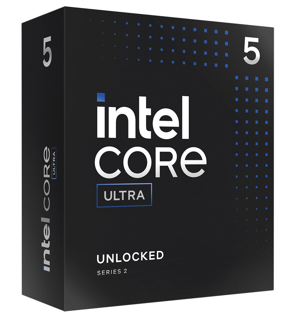 Intel Core Ultra 5 Processor 245K LGA1851 (24M Cache, up to 5.20 GHz)(15th Gen), Integrated Graphics. Please note: No CPU Cooler Included