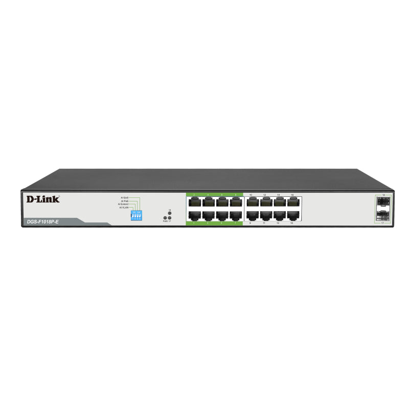 D-Link 18 端口千兆 PoE Swh