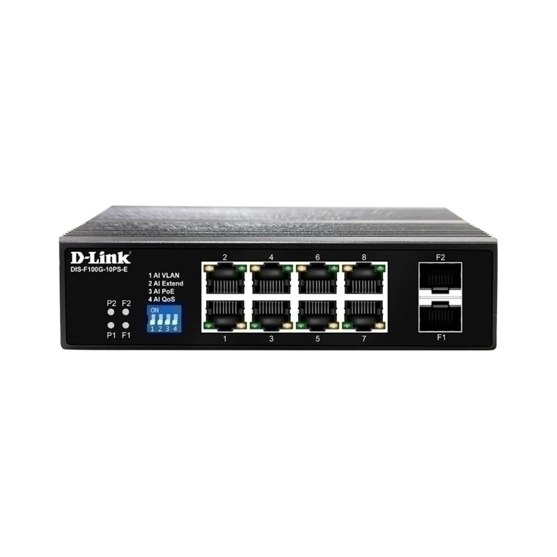 D-Link DIS-F100G-10PS-E 交换机