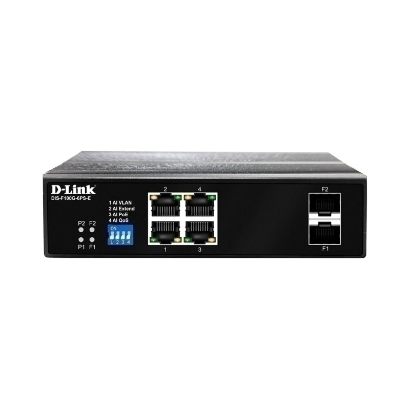 D-Link DIS-F100G-6PS-E 交换机