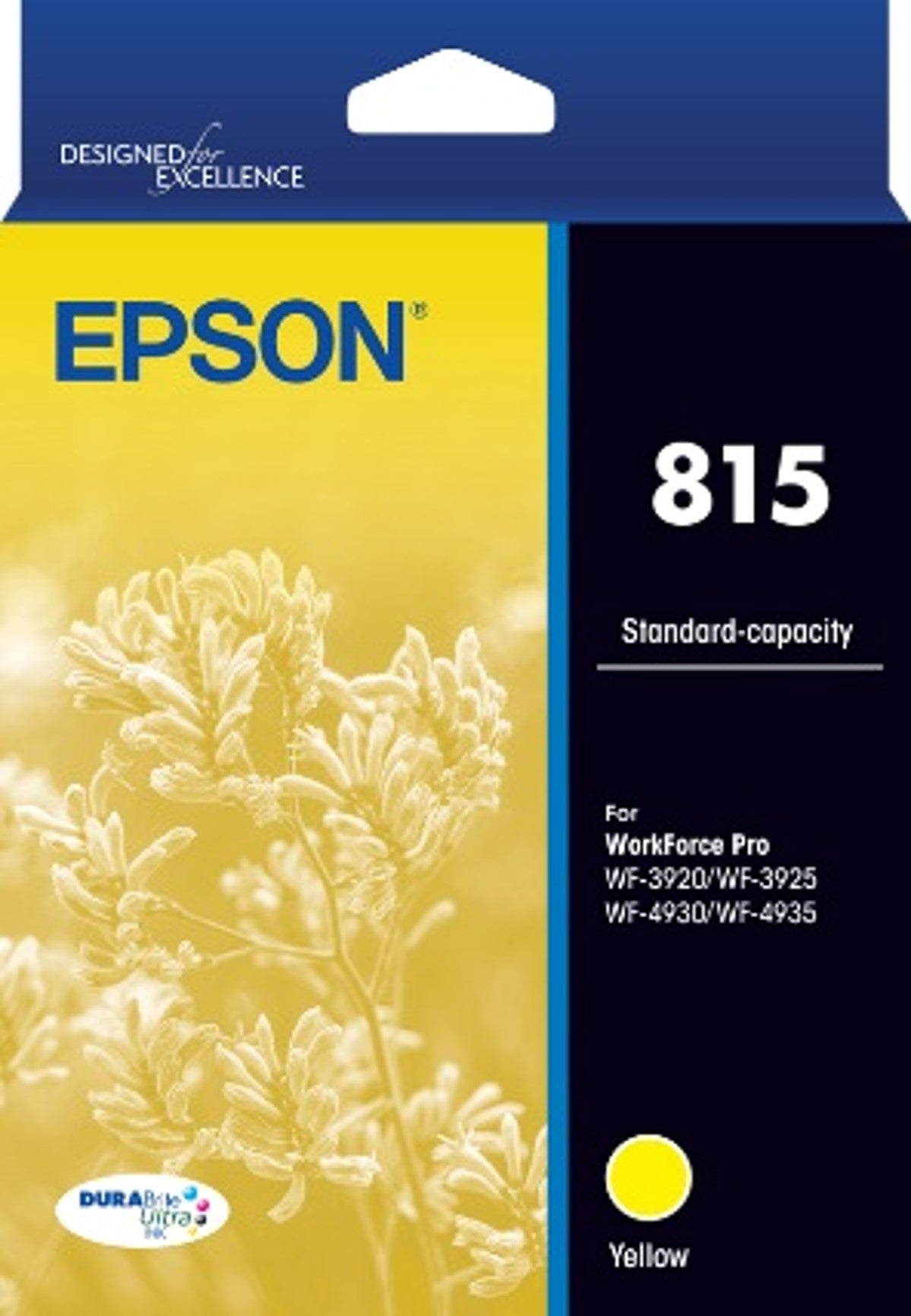 Epson 815 Std Yellow Ink For Workforce Pro WF-3920 WF-3925 WF-4930 WF-4935