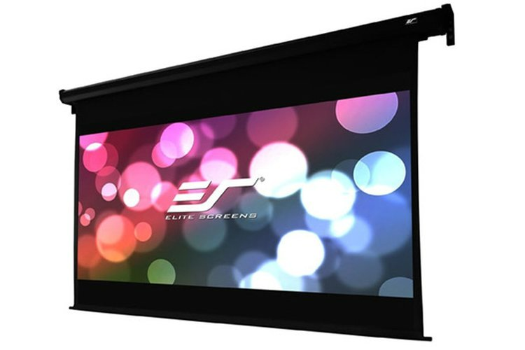 100 MOTORISED 1610 2.351 DUAL RATIO PROJECTOR SCREEN IR RF CONTROL RJ45 12V TRIGGER
