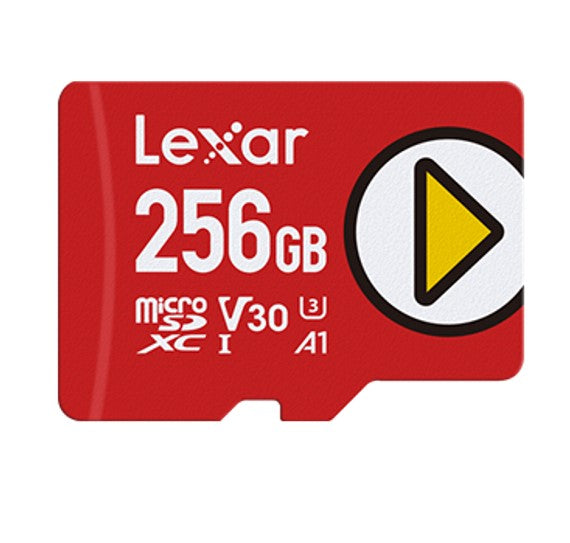 Lexar PLAY microSDXC™ UHS-I cards up to 160MB/s read, up to 100MB/s write1 High-speed performance for gaming devices featureA1/A2 class wide range