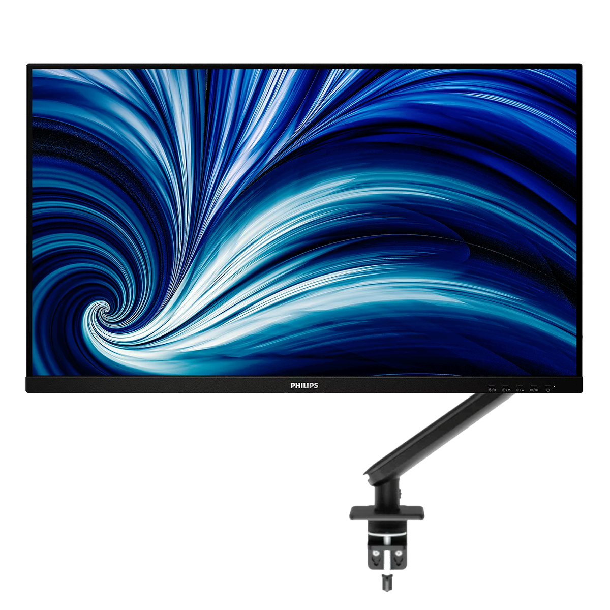 Philips Mount Up! Bundle. 32" QHD 100Hz Monitor and Ergonomic Arm
