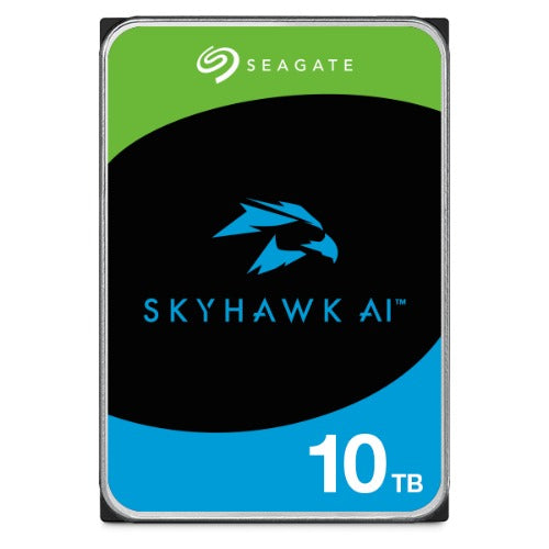 Seagate 10TB 3.5' SkyHawk Surveillance AI, 512E SATA3 6Gb/s 256MB Cache 24x7