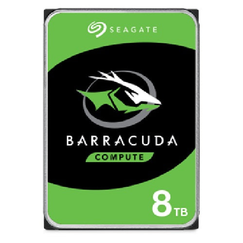Seagate 8TB 3.5' Barracuda, 5400RPM SATA3 6Gb/s 256MB Cache HDD. 2 Years
