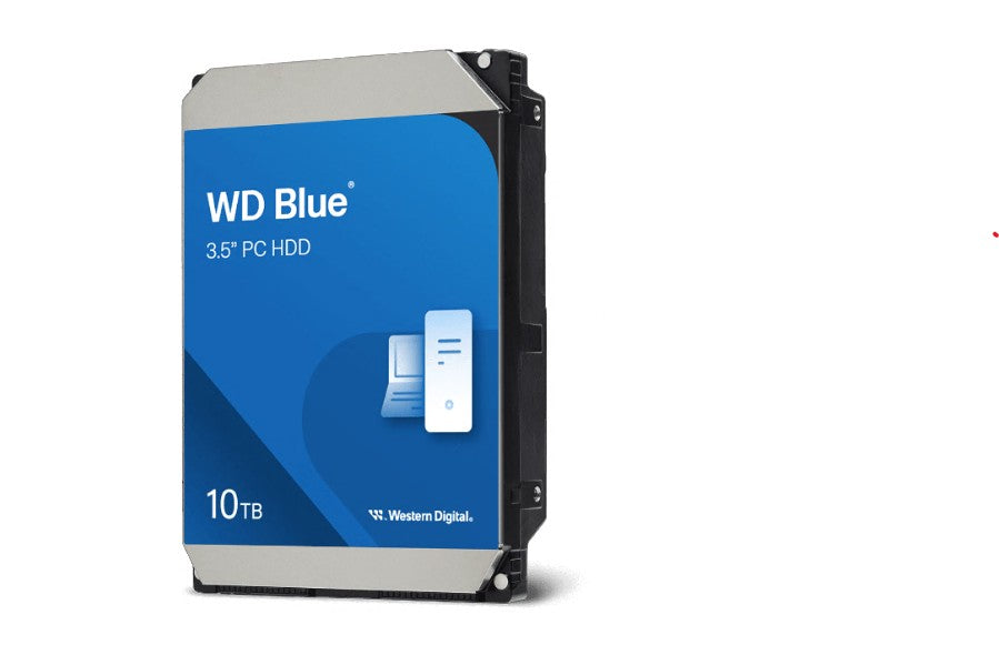 Western Digital WD Blue PC Desktop Hard Drive - 10TB, 3.5', SATA, up to