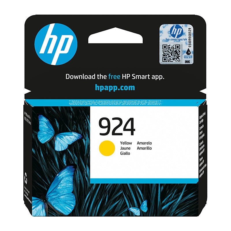 حبر أصفر HP #924 4K0U5NA
