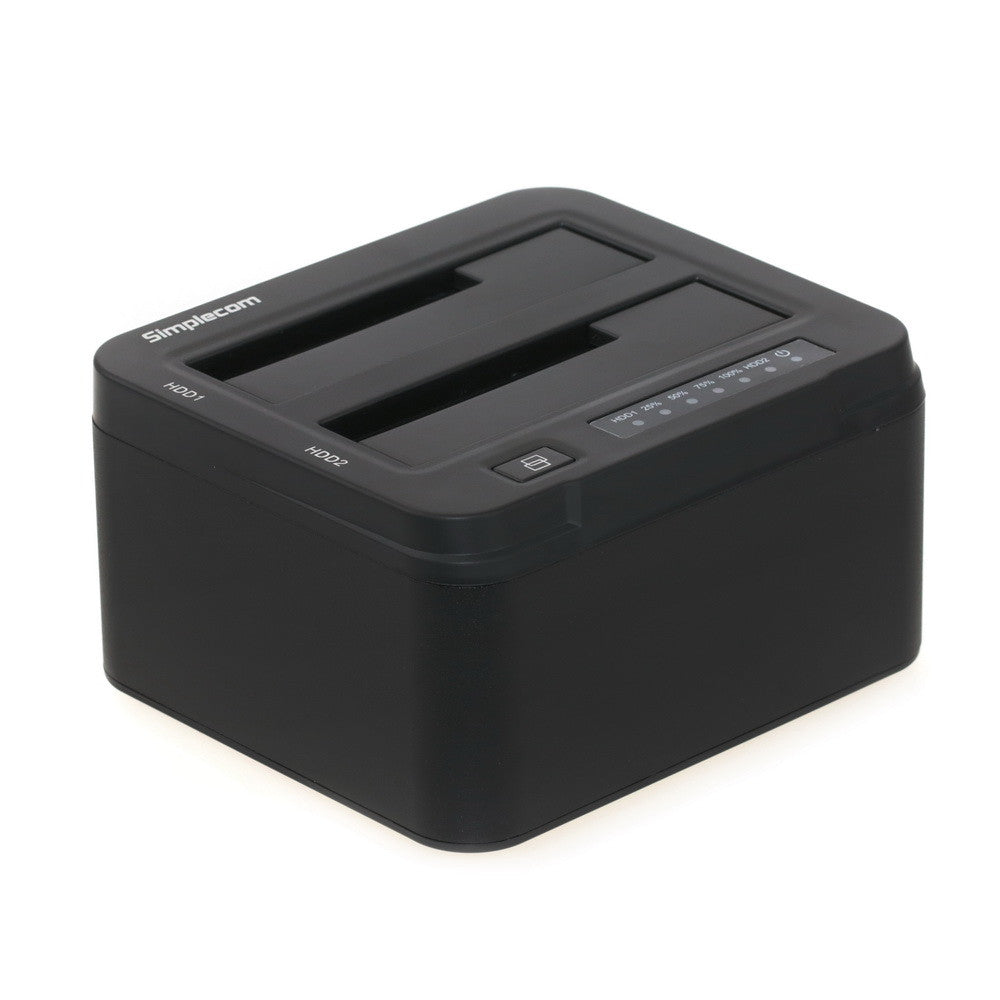 Simplecom SD322 Dual Bay USB 3.0 Aluminium Docking Station for 2.5' and 3.5'