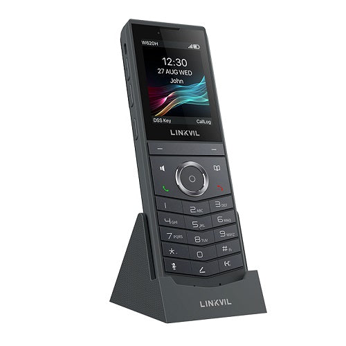 Fanvil LINKVIL W620H wireless handset, W710H compatible, 4 SIP lines, 802.11ah