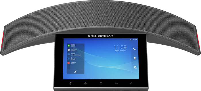 Grandstream GAC2570 Android Enterprise Conference Phone, HD Acoustic Chamber, 12 Omnidirectional Microphones With MMAD