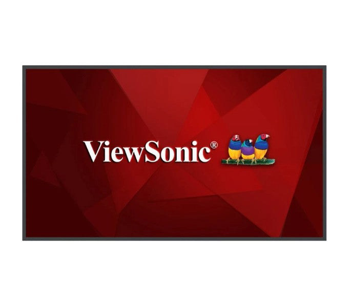 ViewSonic CN4301-1C 43' 4K Ultra HD clarity Presentation Display, 24/7 non-stop playback, USB-C port, Intuitive signage player supports