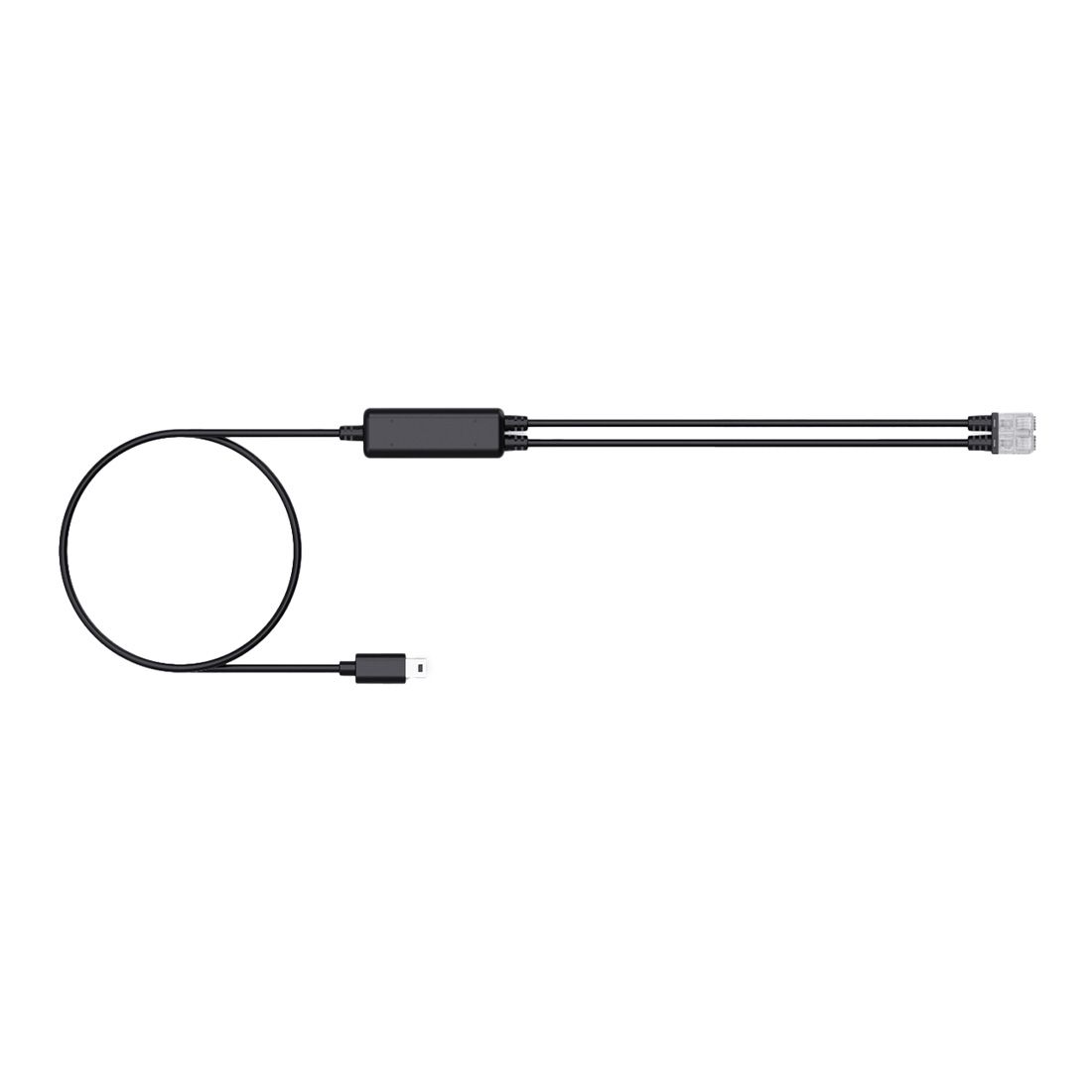 Yealink Telephone cable for WH64/WH65/WH68, Compatible with Cisco/Avaya/Poly/Grandstream/Mitel/Unify phones, without remote control feature