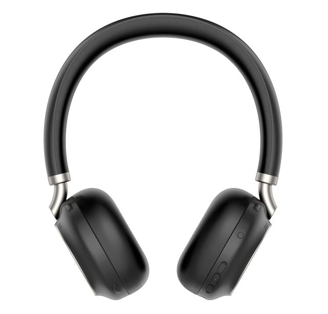 Yealink BH76 Teams Certified Bluetooth Wireless Stereo Headset, Black, ANC, USB-A, Rectractable Microphone, 35 hours battey life **EOS**