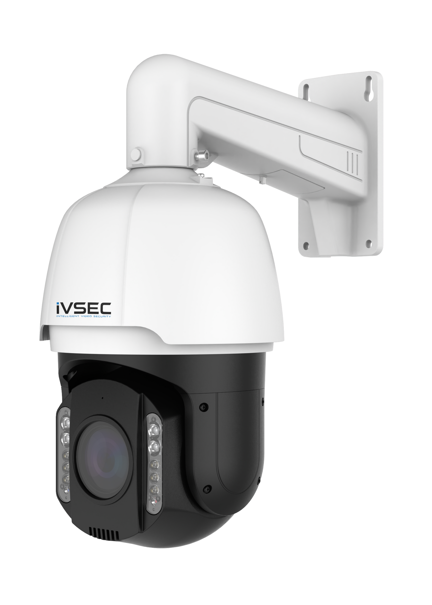 IVSEC PTZ SPEED DOME IP CAMERA 8MP 5.5-202MM MOTORISED LENS 30FPS POE IP67 ADV IVS