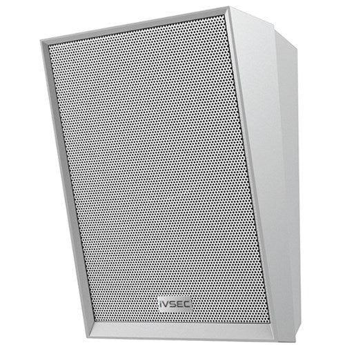 Ivsec 15W SIP White Wall Speaker With Mic 3 X Input 1 X Output Multicast