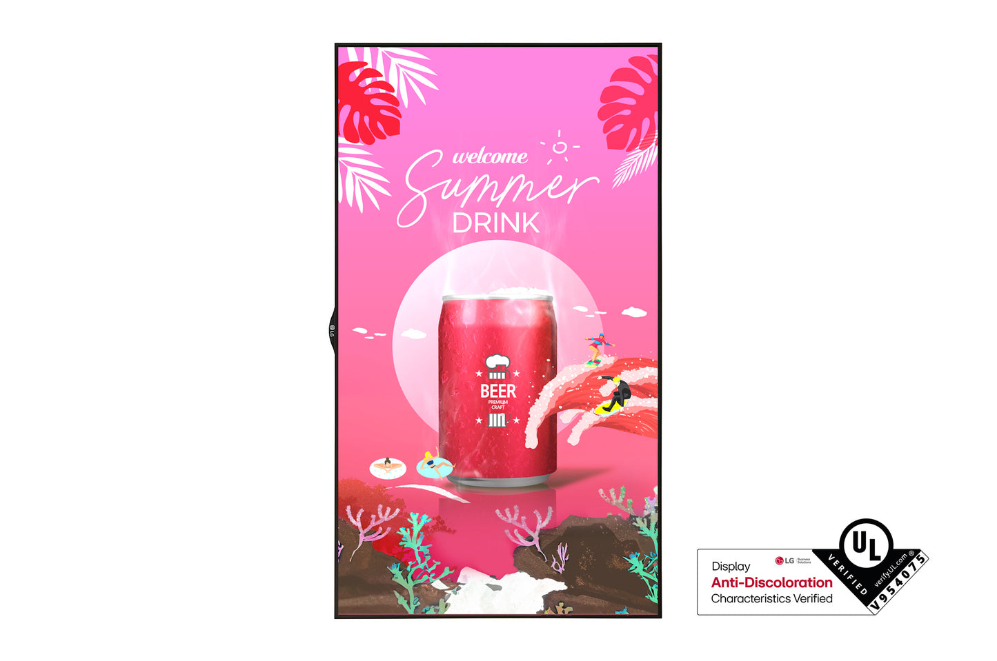 LG 55 55XS4P FHD 4000NITS 24/7 WEBOS 6.0 WINDOW FACE DIGITAL SIGNAGE PANEL