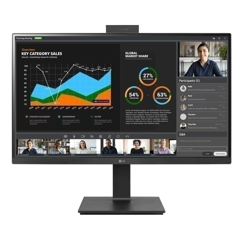 LG 27 英寸 QHD 显示器