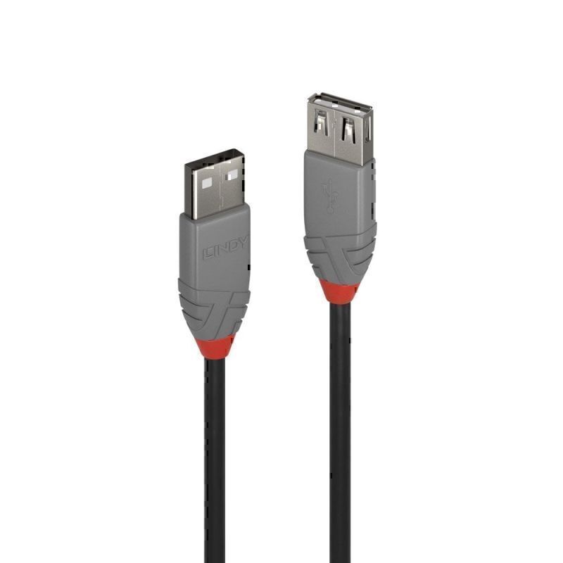 Lindy .5m USB2 A 延长线 AL