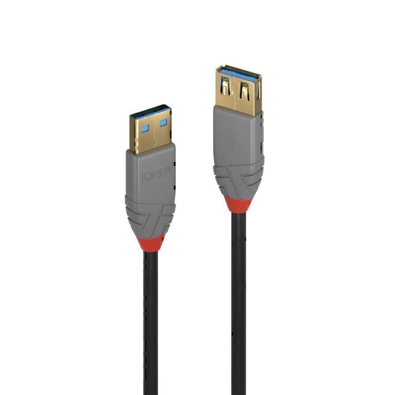 Lindy .5m USB3 A 延长线 AL