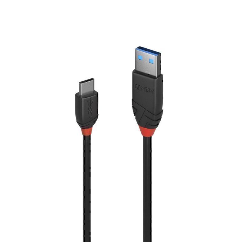 Lindy .5m USB CA 3A 线缆 BL