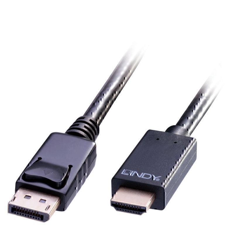 Lindy 5m DP-HDMI 10.2G 线缆