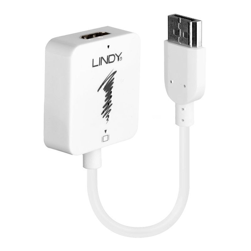 محول Lindy HDMI-DP UHD 4K