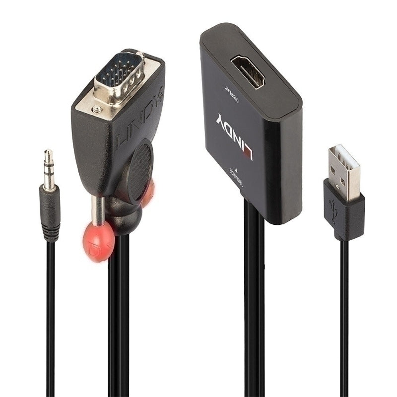 Lindy VGA والصوت إلى HDMI