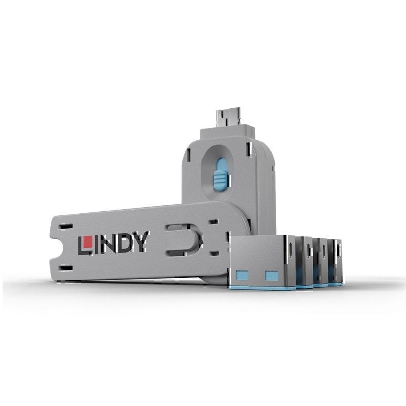 Lindy USBA 端口块/钥匙 x4 B