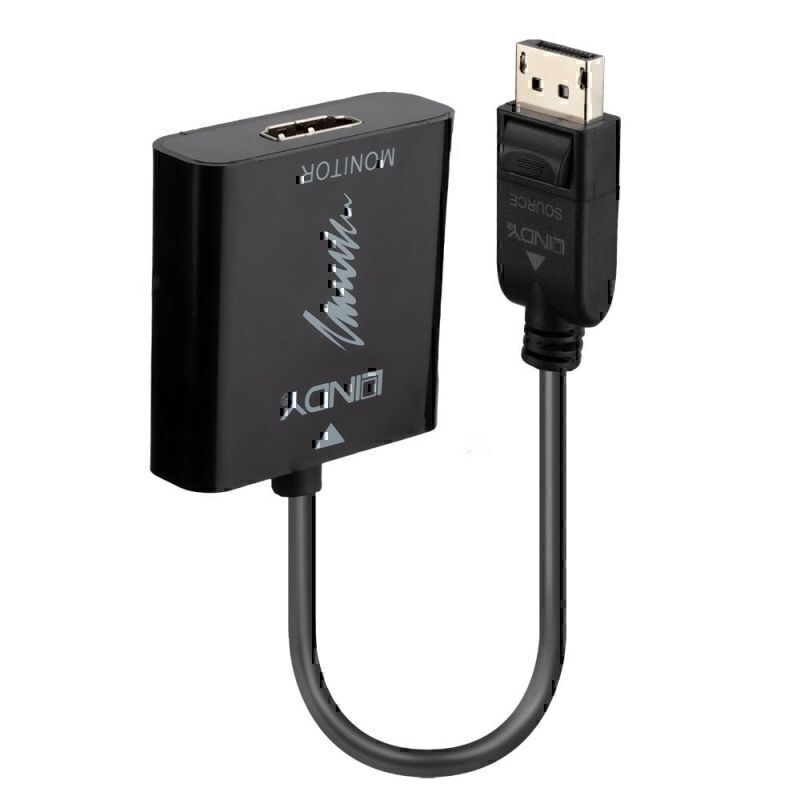 محول Lindy DP 1.2-HDMI النشط