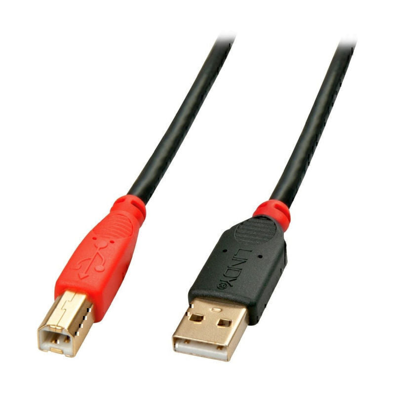 Lindy 15m USB2 AB 线缆 灰色