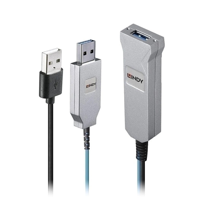 Lindy 30m 光纤 USB 3.0