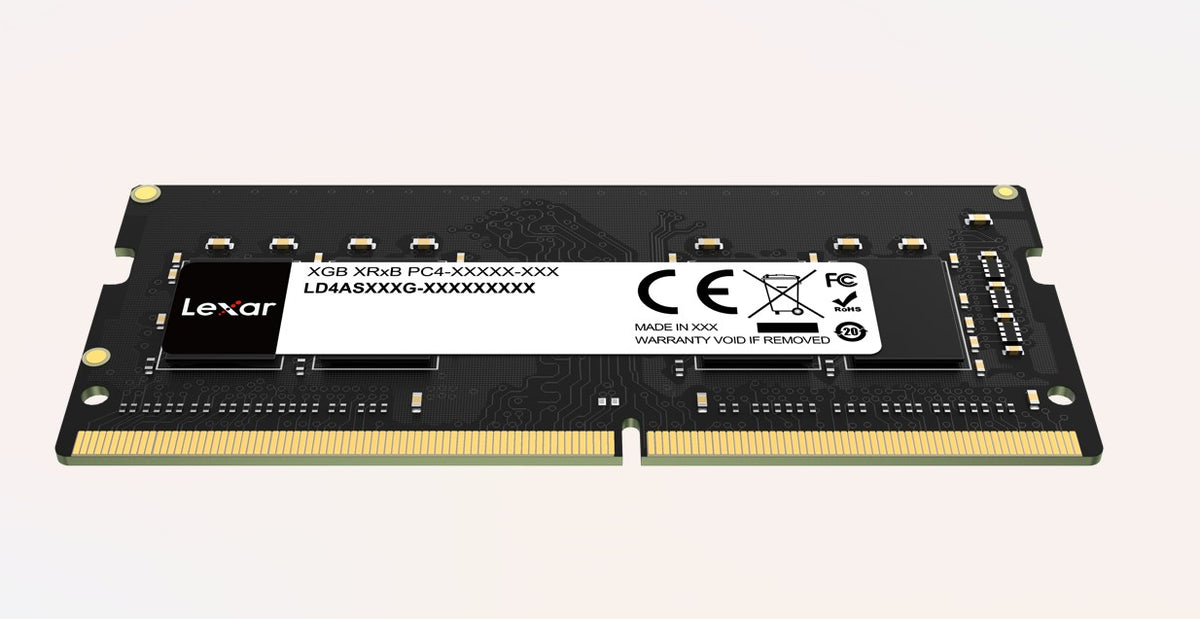Lexar LD4AS08G-B2666GSST 8GB, DDR4 2666 SO-DIMMM Laptop Memory 1.2V CL19
